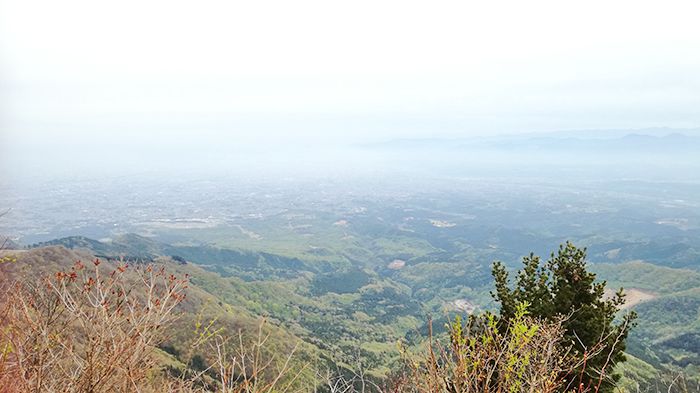 相馬山山頂からの風景