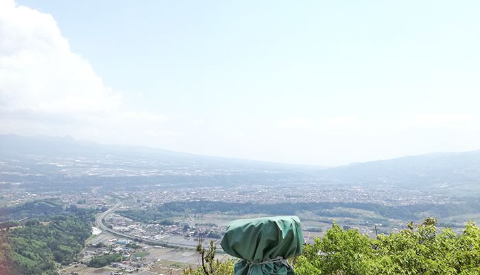 戸神山山頂からの景色